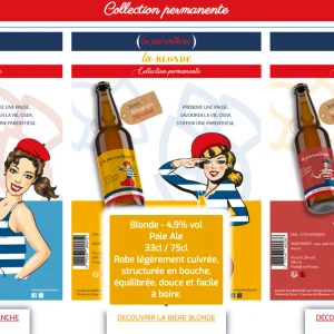creation du site internet de La Parenthese